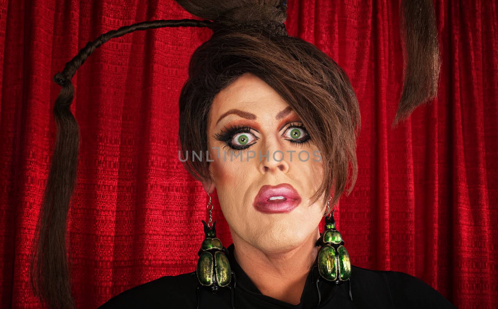 Spaced Out Drag Queen by Creatista