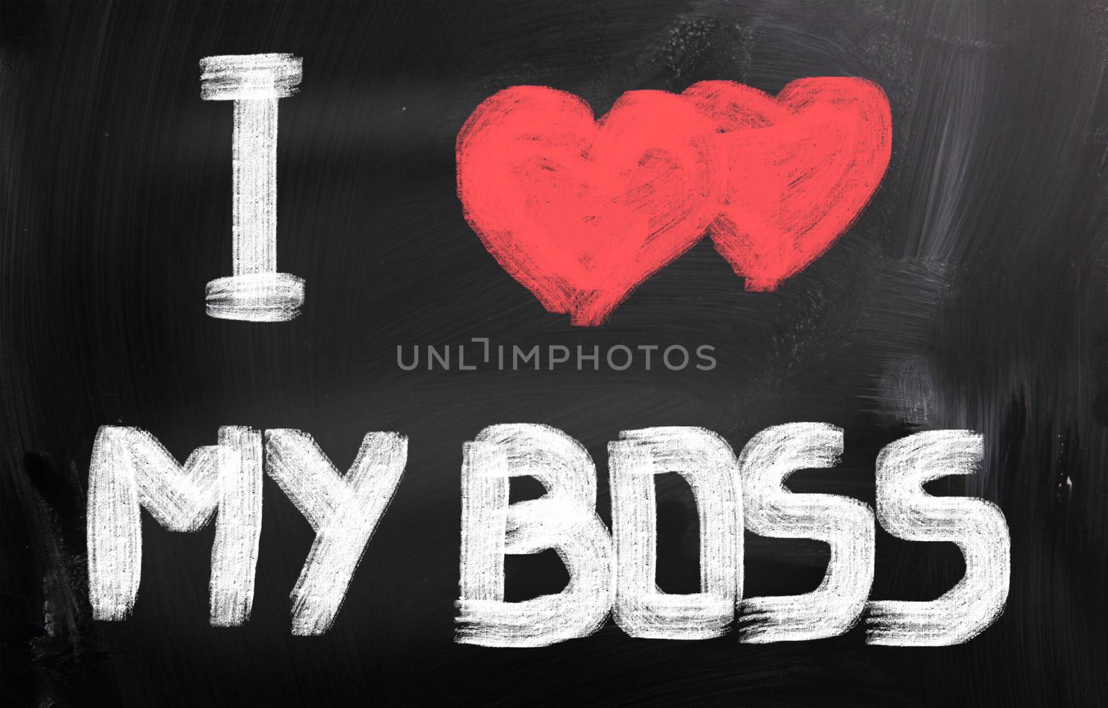 I Love My Boss Concept by KrasimiraNevenova
