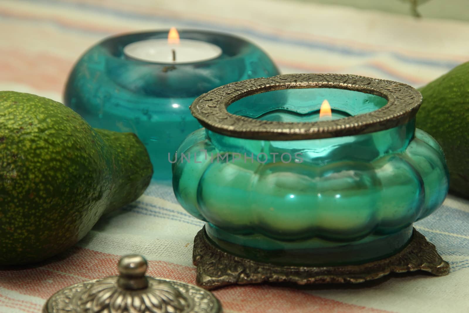 Beautiful vase, candle in oriental style. by Metanna