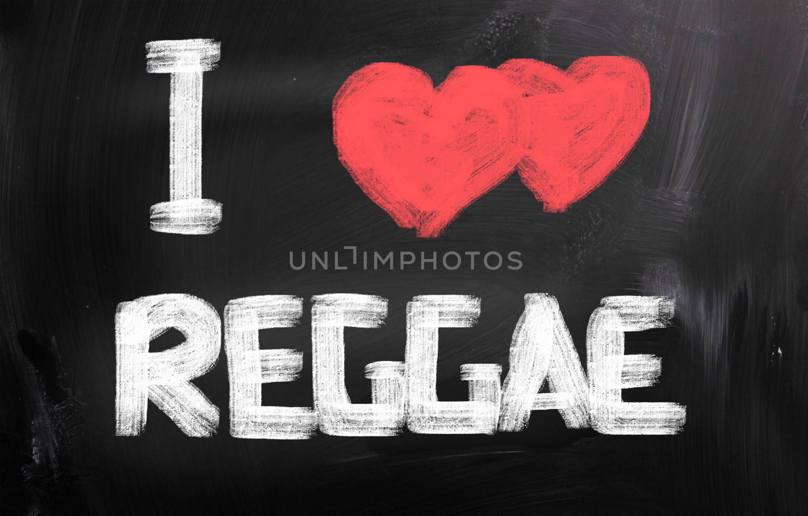 I Love Reggae Concept by KrasimiraNevenova