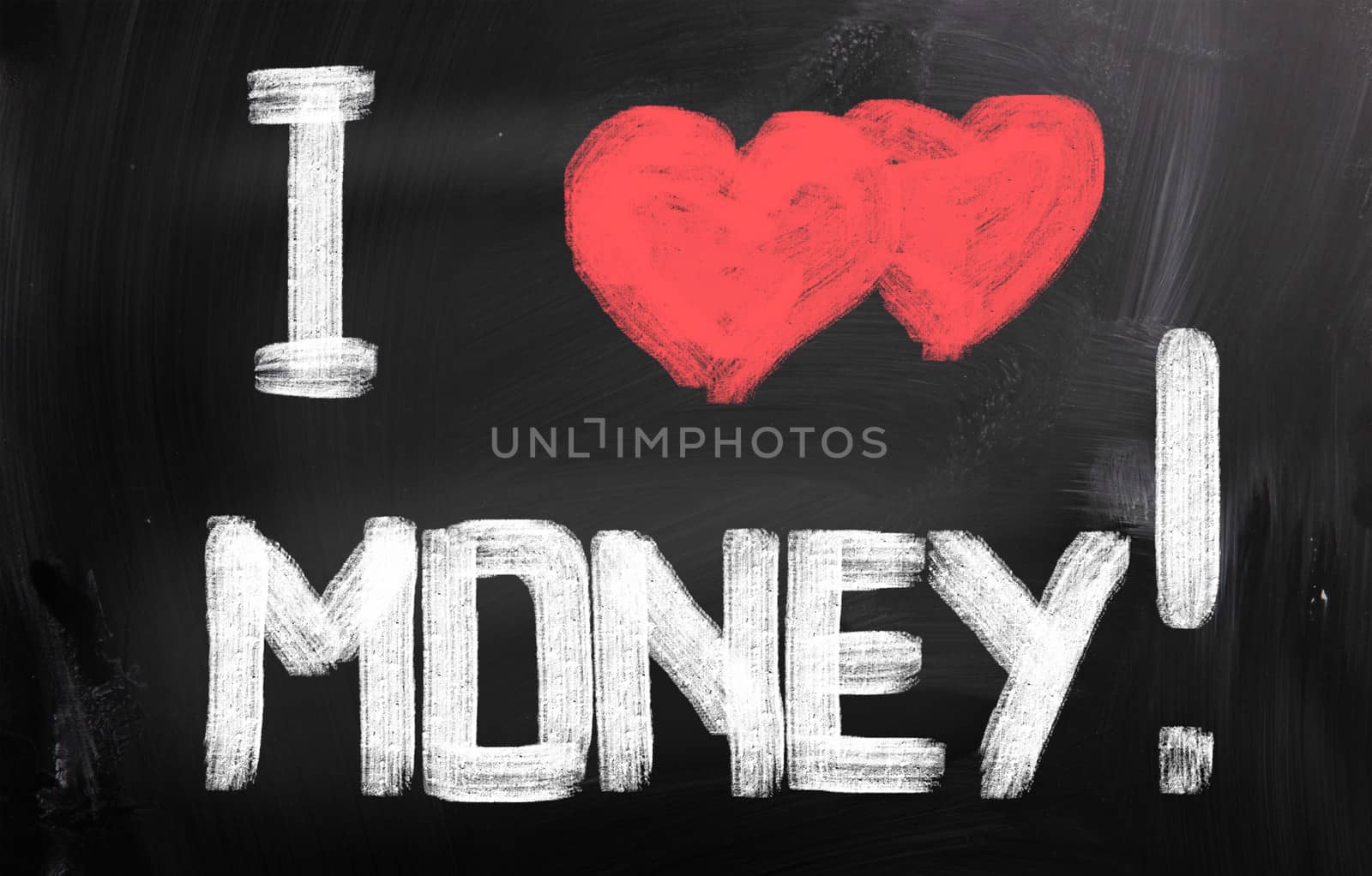 I Love Money Concept by KrasimiraNevenova