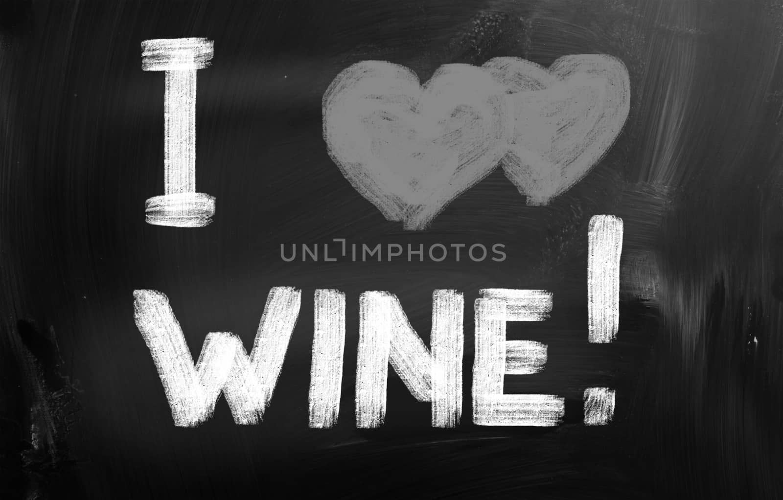 I Love Wine Concept