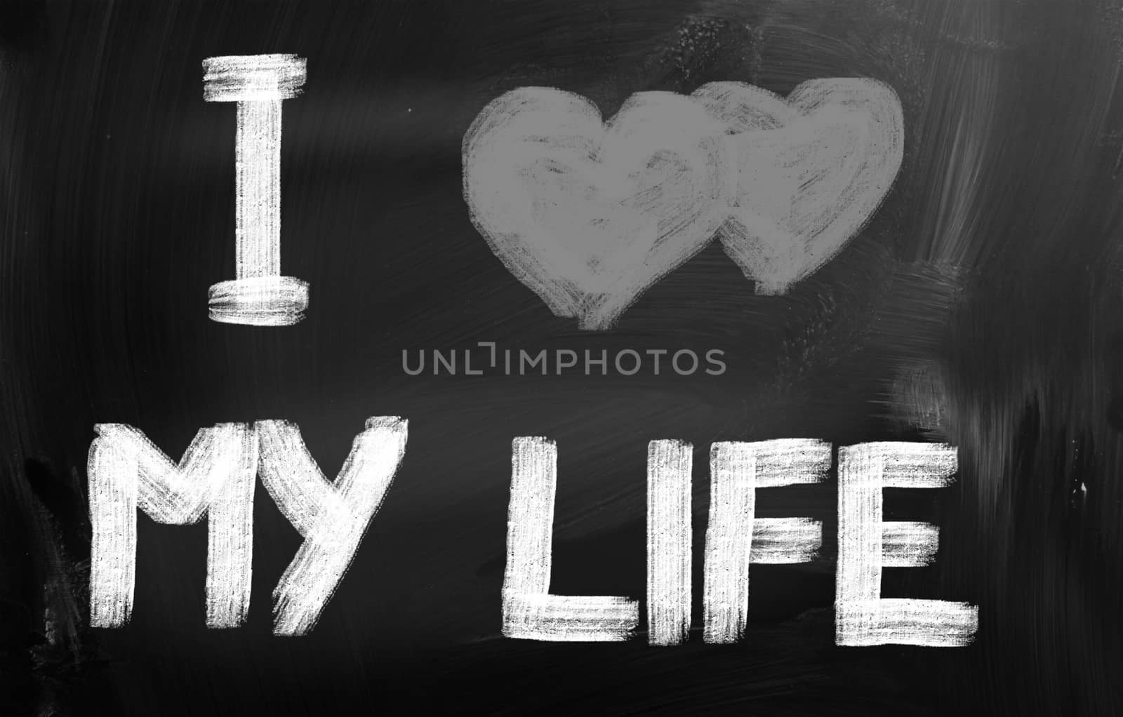 I Love My Life Concept by KrasimiraNevenova