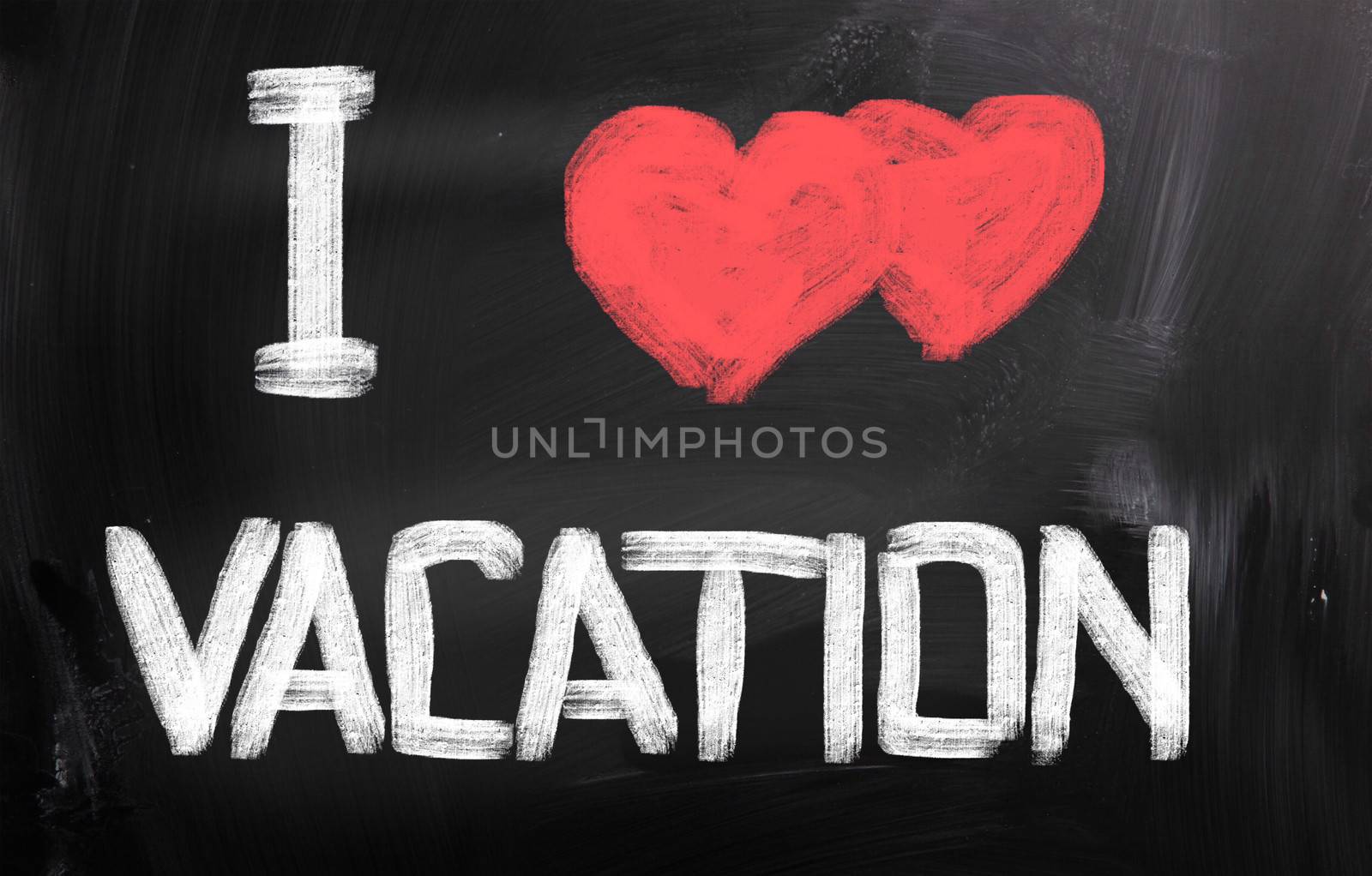 I Love Vacation Concept by KrasimiraNevenova
