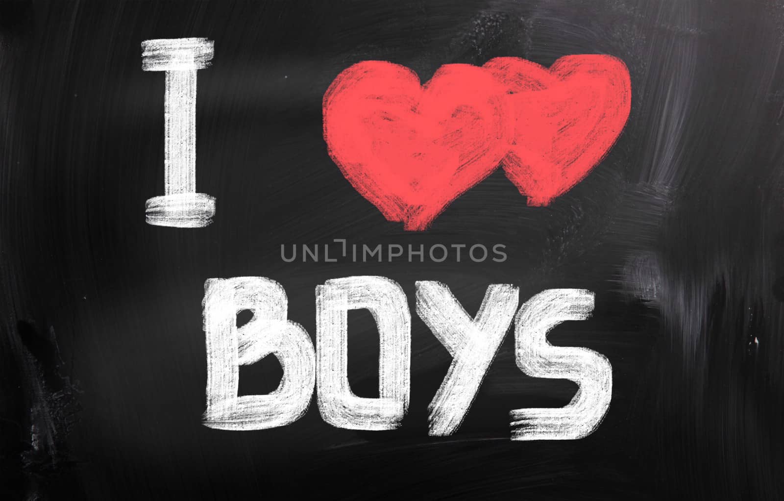 I Love Boys Concept by KrasimiraNevenova