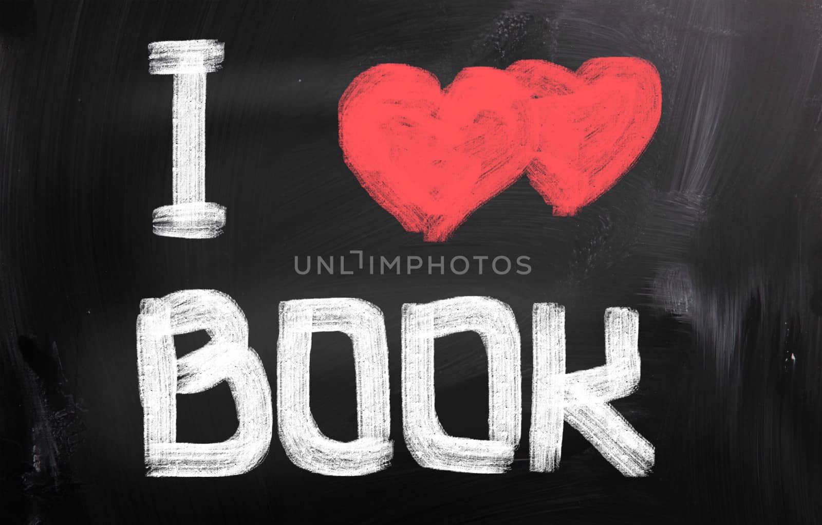 I Love Book Concept by KrasimiraNevenova