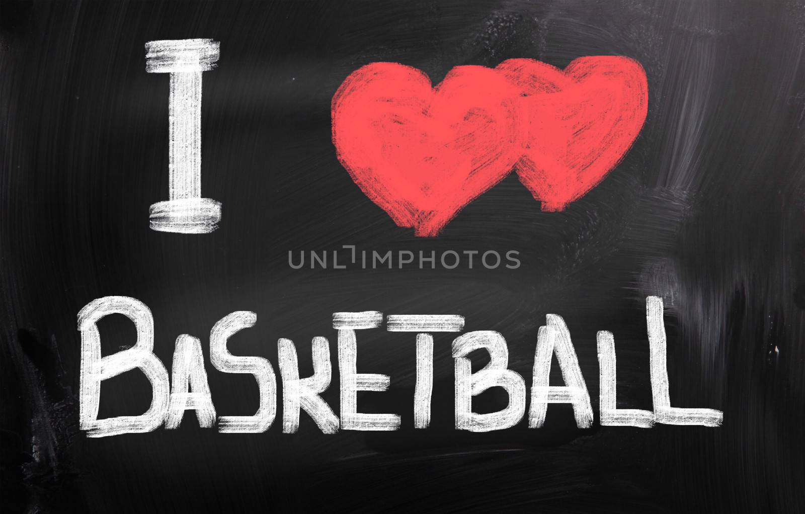 I Love Basketball Concept by KrasimiraNevenova