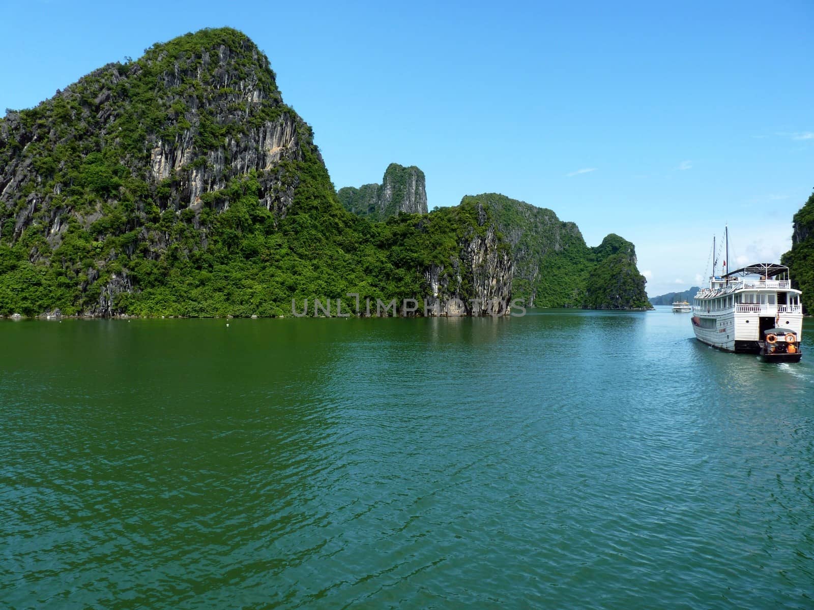 View Of Famous Halong Bay In Vietnam