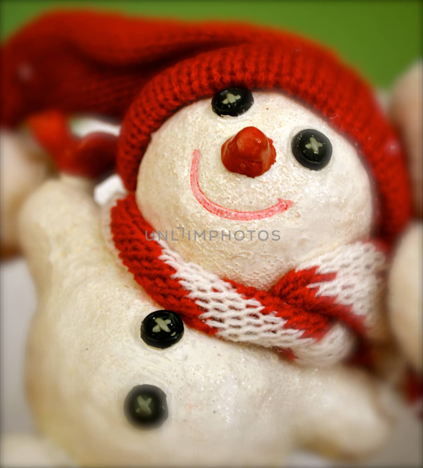 Snowman Christmas Decoration by RefocusPhoto