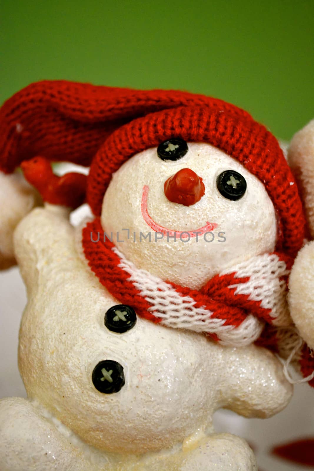 Snowman Christmas Decoration by RefocusPhoto