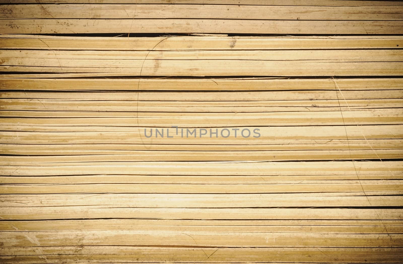 Bamboo wall pattern background.