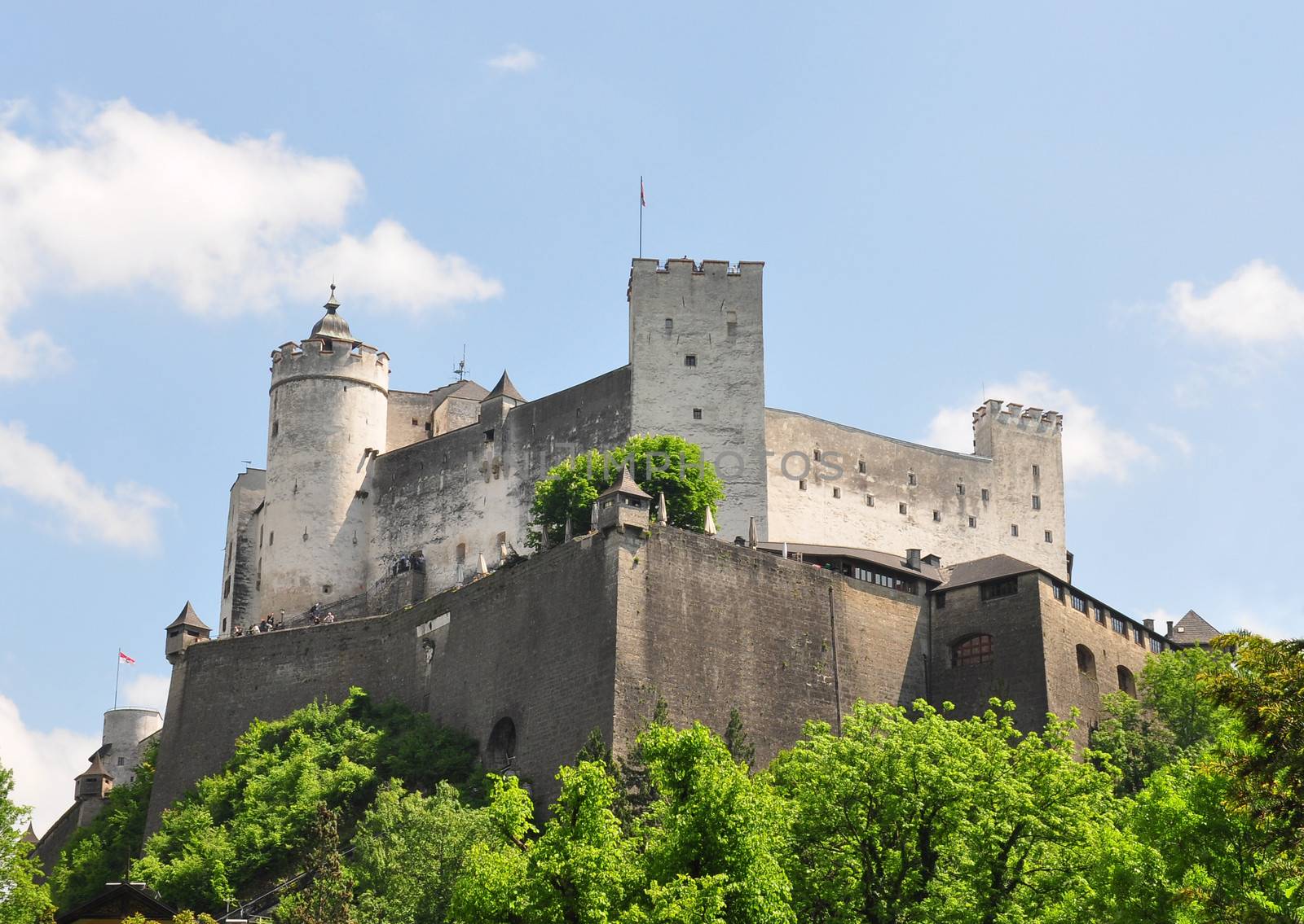 Festung Hohensalzburg in Salzburg by rbiedermann