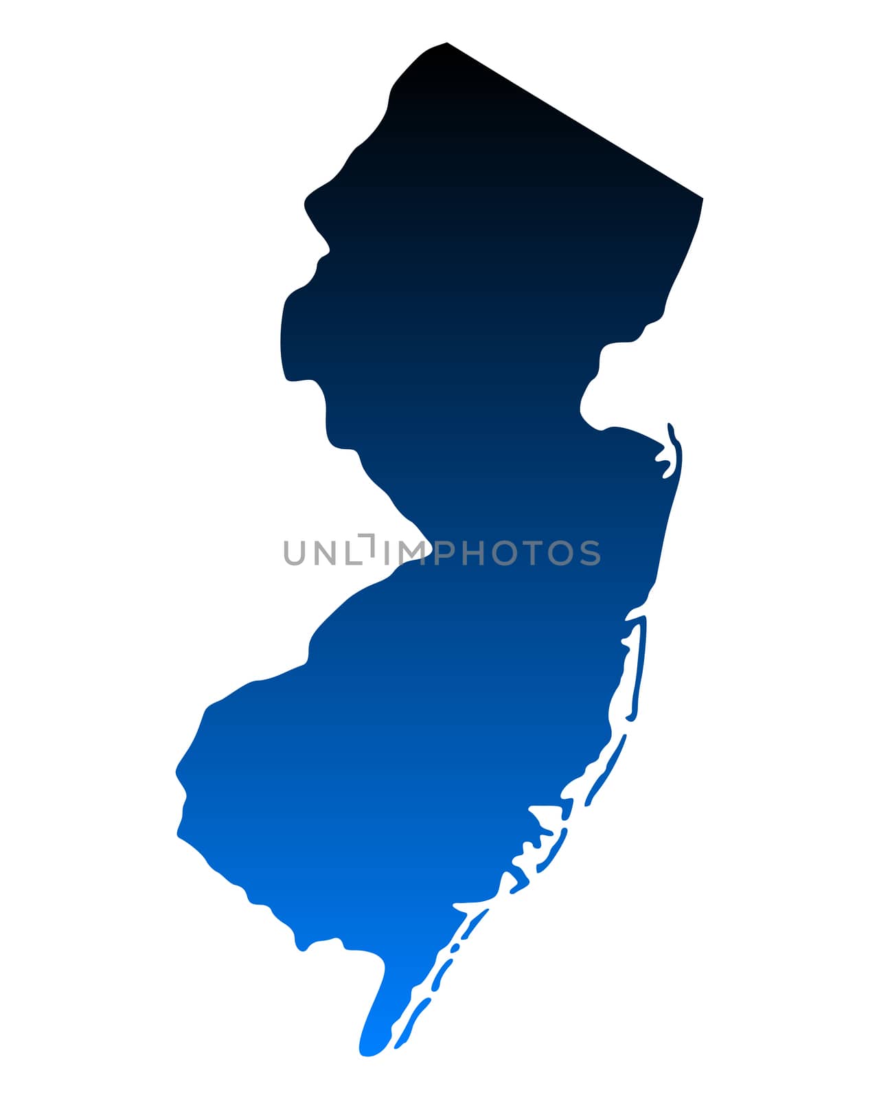 Map of New Jersey