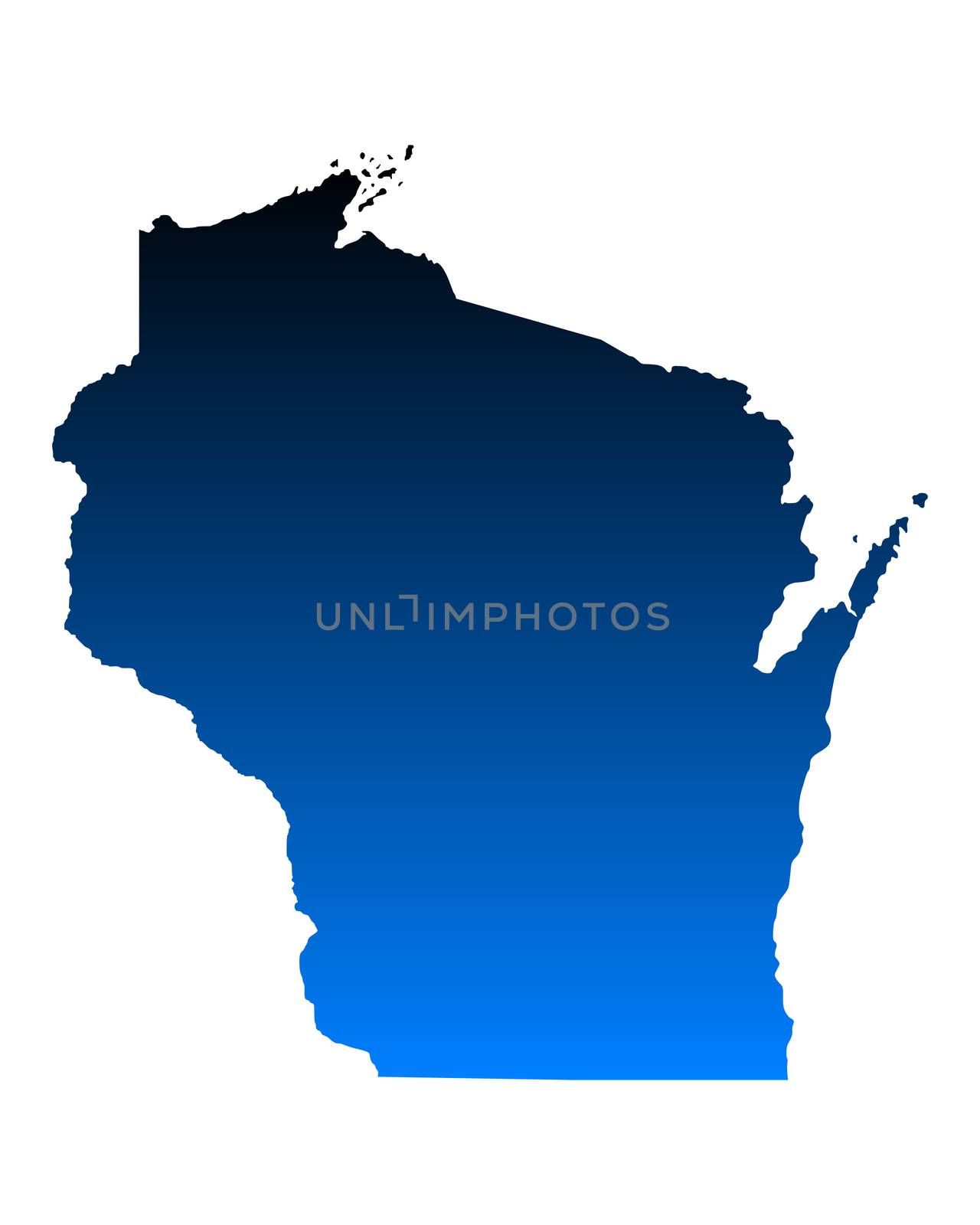 Map of Wisconsin