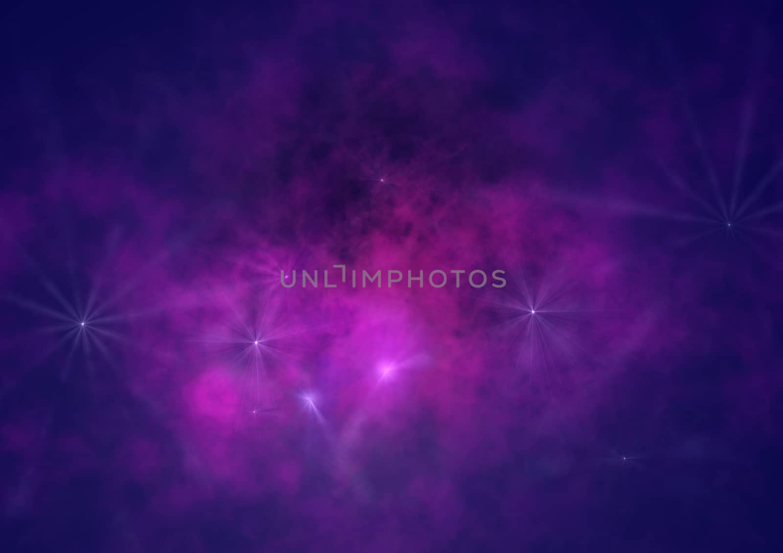 Far being shone nebula and star field against space. "Elements of this image furnished by NASA".