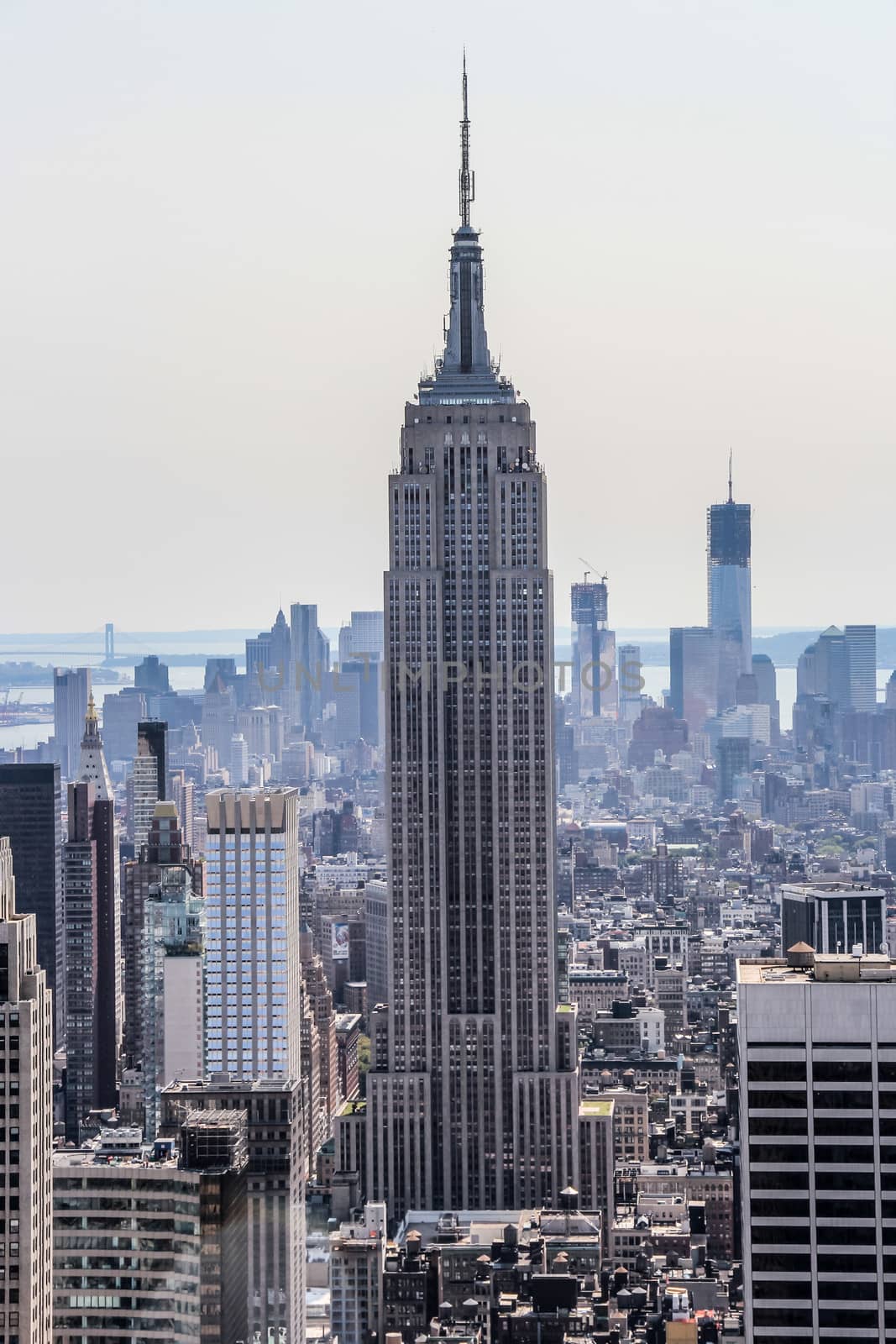 Empire State Building with its surrounding by IVYPHOTOS