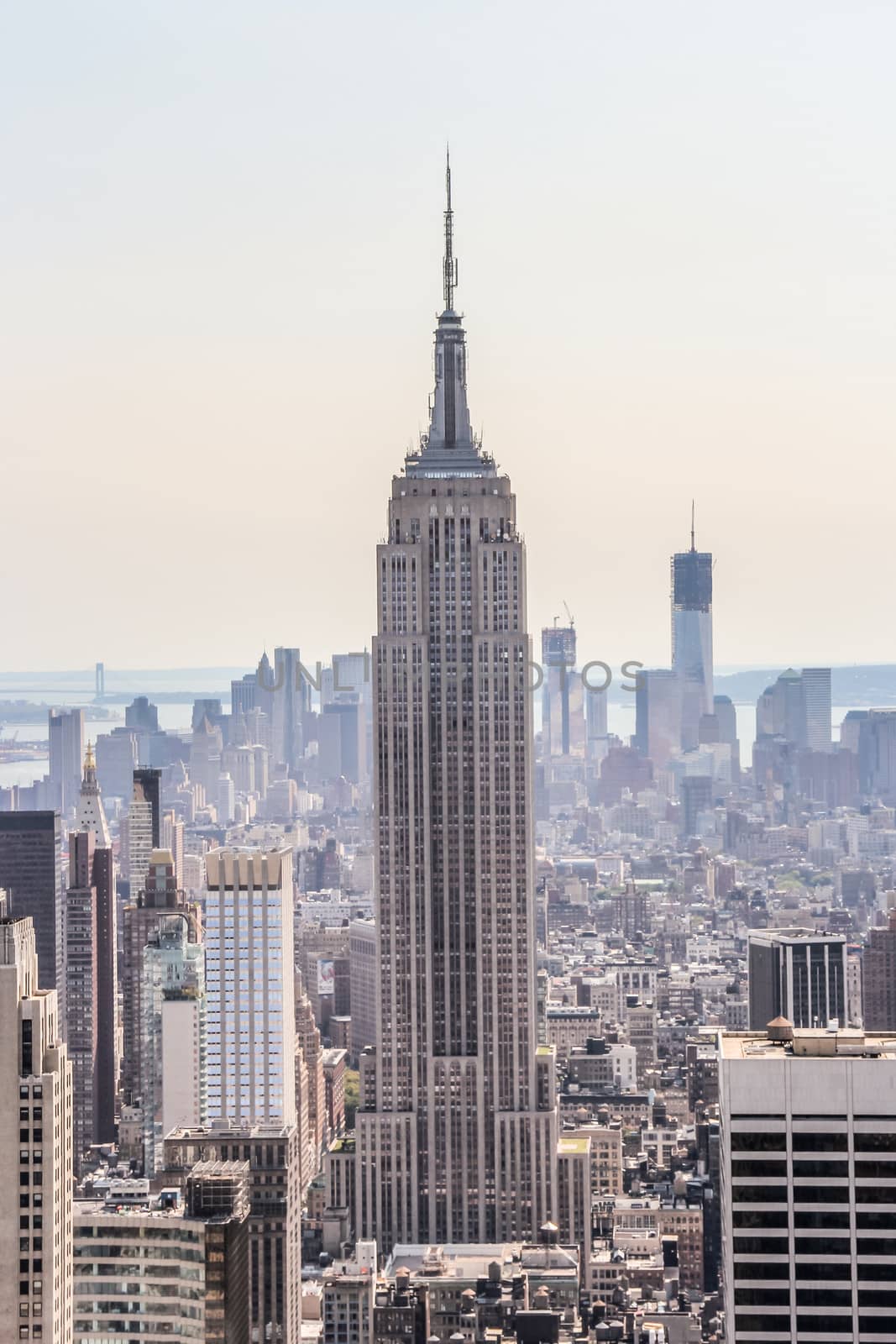 Empire State Building with its surrounding by IVYPHOTOS