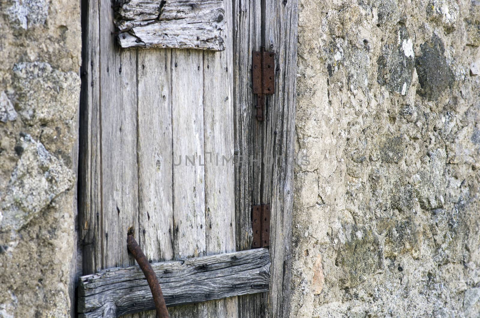 DETAIL OF ABANDONED HOUSE RURAL by propaga