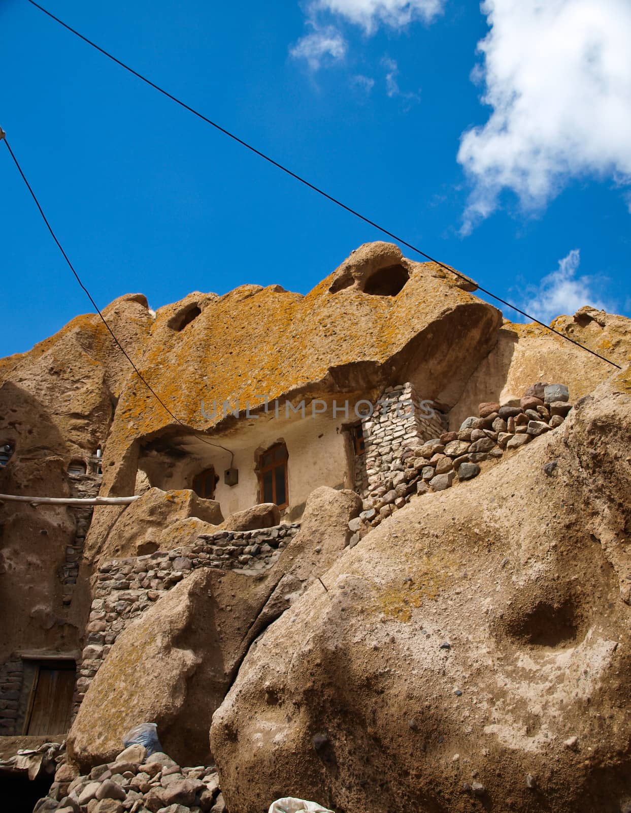 Kandovan village in Tabriz, Iran by gururugu