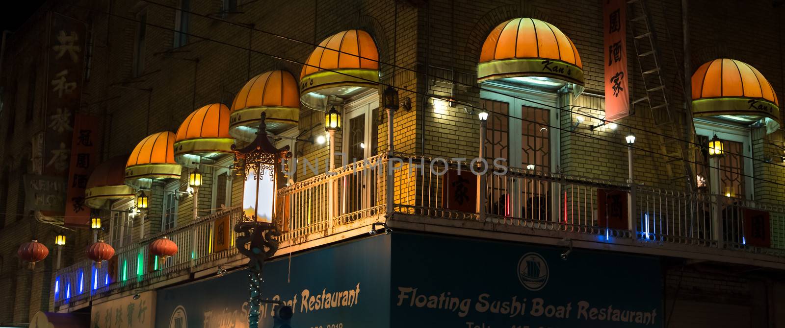 Chinatown San Francisco after Hours by wolterk