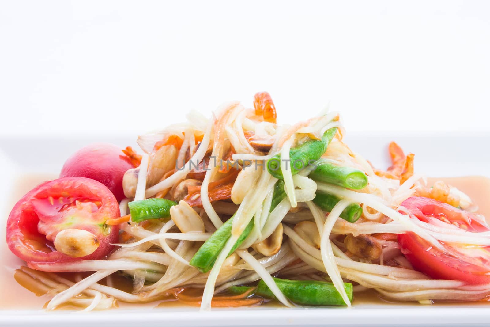 Green papaya salad by tuchkay