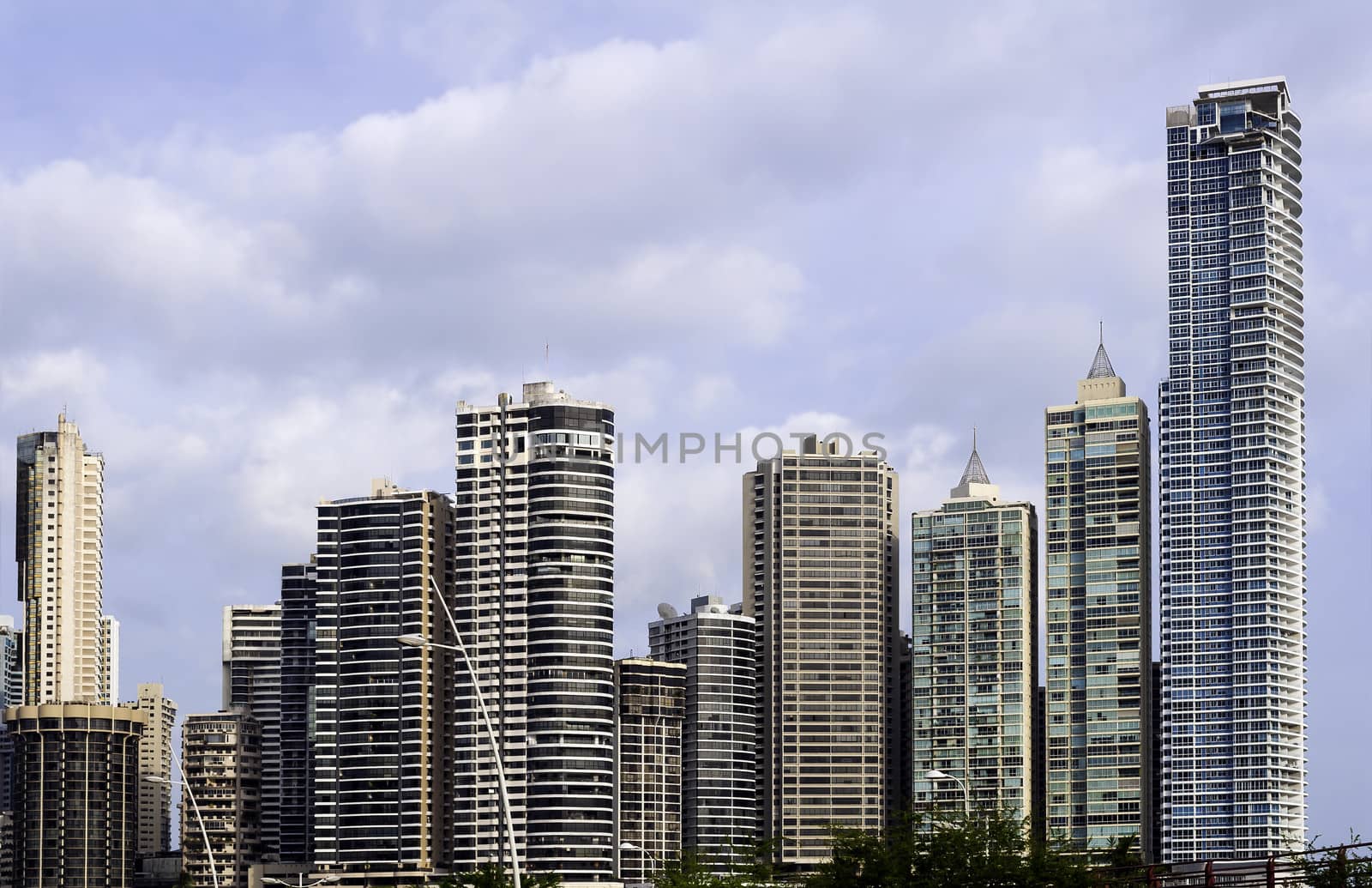 Panama City skyline, Panama. by FER737NG