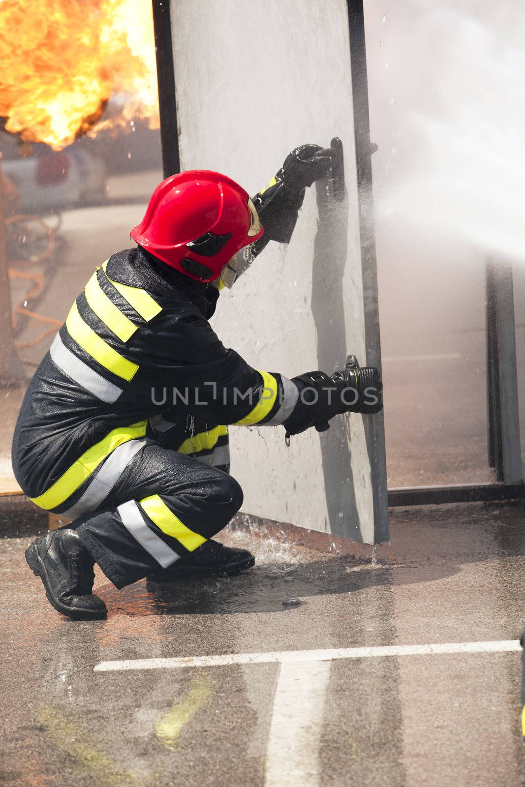 Firefighter by wellphoto