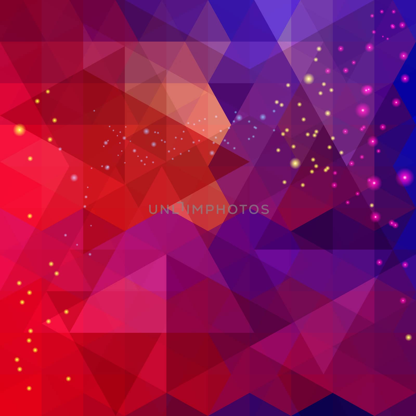 Abstract colorful triangle pattern background. Vector. 