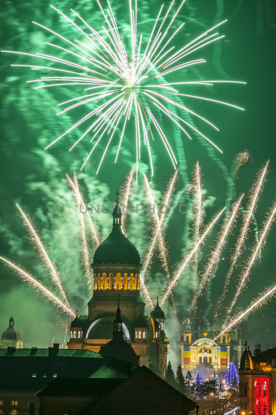 Fireworks in Cluj Napoca by RazvanPhotography