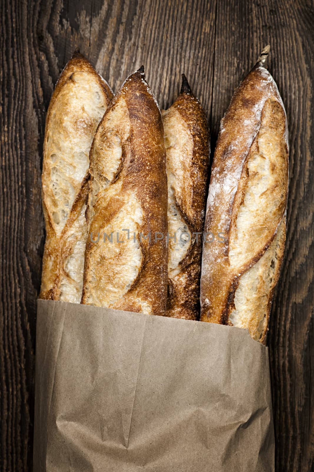 Baguettes bread by elenathewise