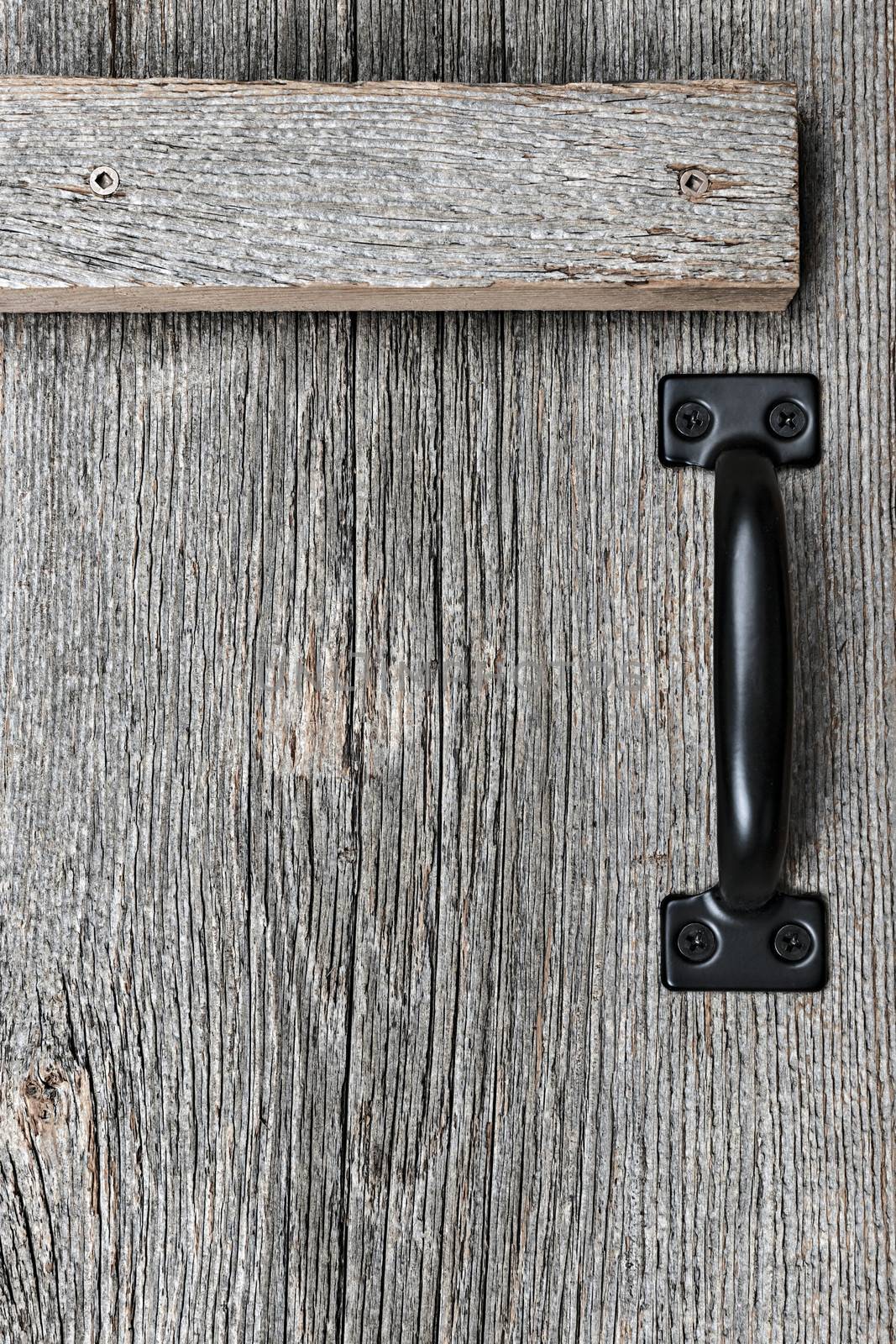 Old barn wood door by elenathewise