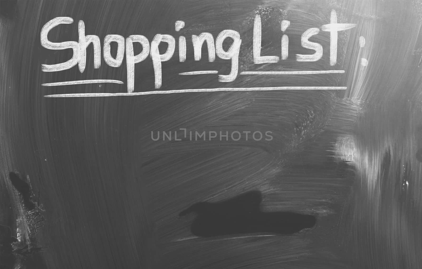 Shopping List Concept