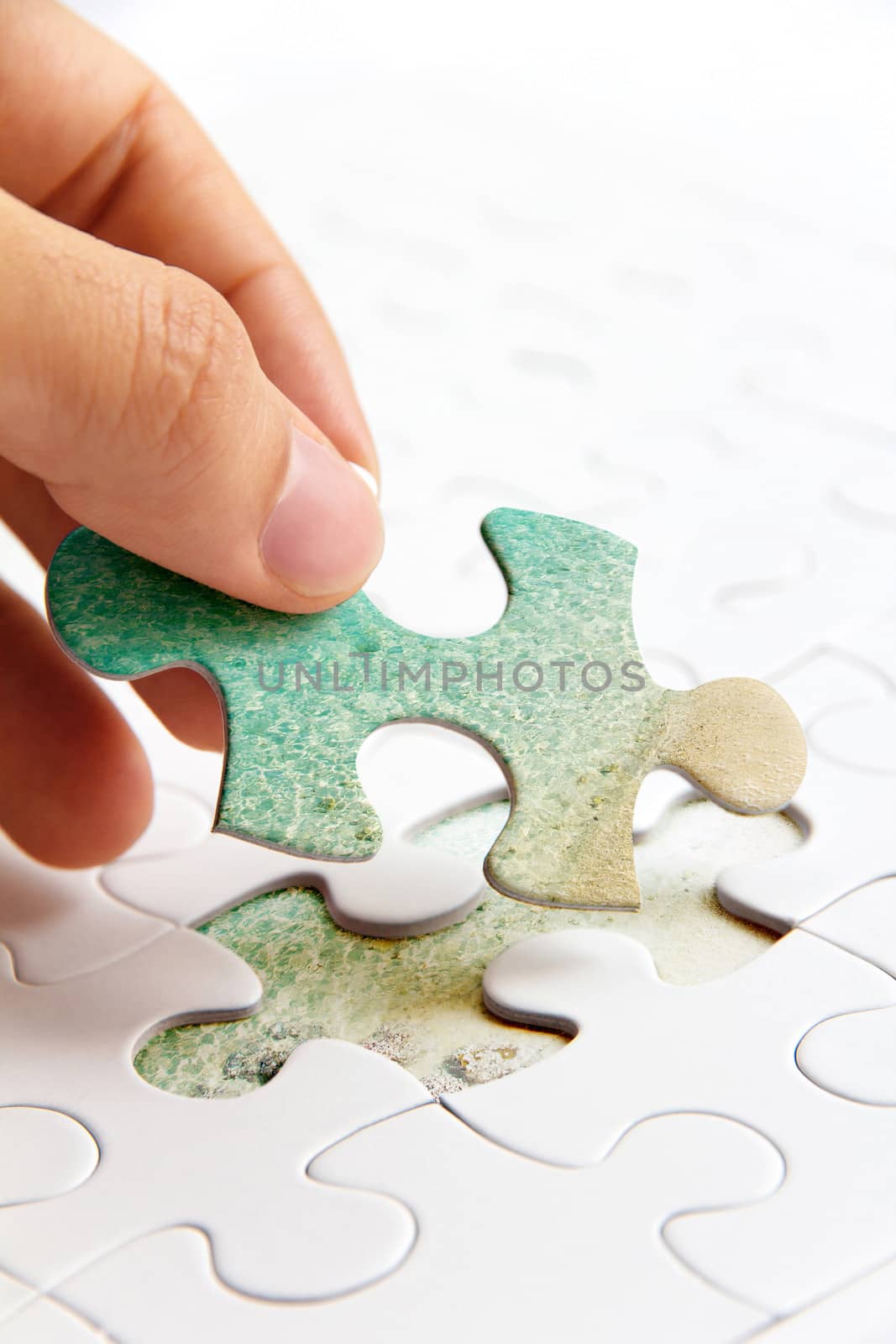 puzzle piece concept by ponsulak