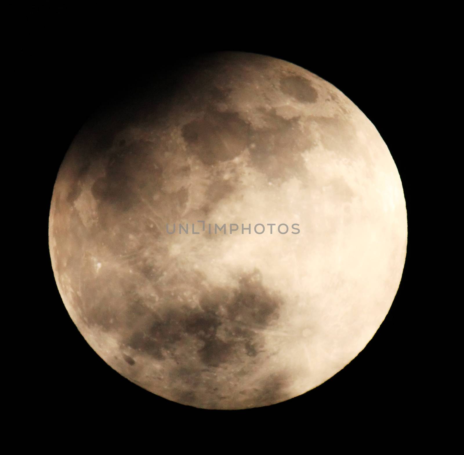 Lunar eclipse for a background 25.04.13. Ukraine, Donetsk region