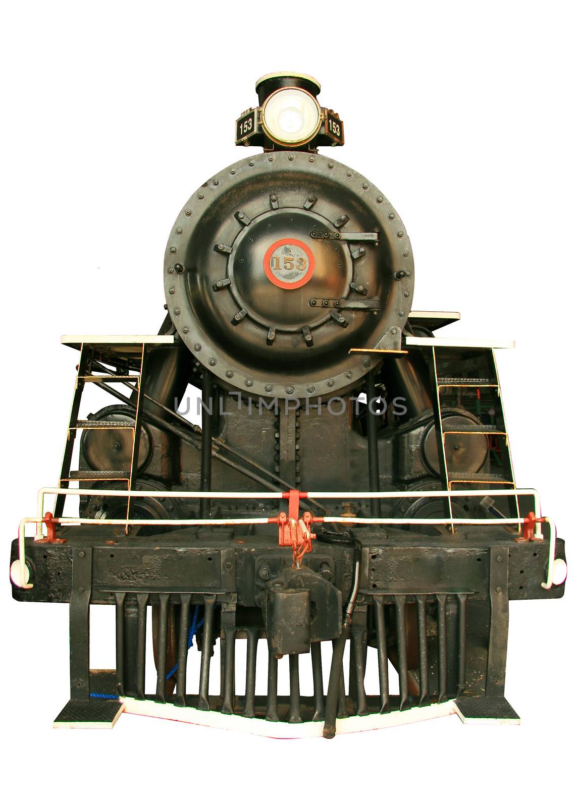 Black steam locomotive by CelsoDiniz