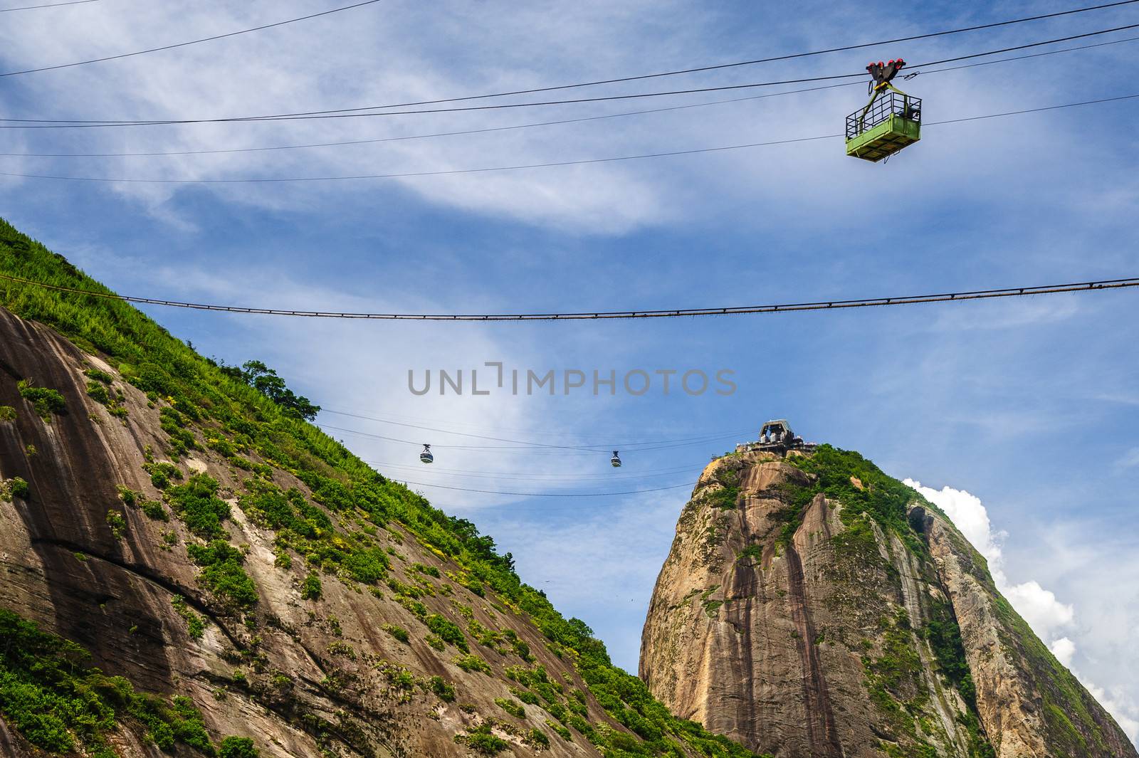 Cableway on Sugarloaf mountain by CelsoDiniz