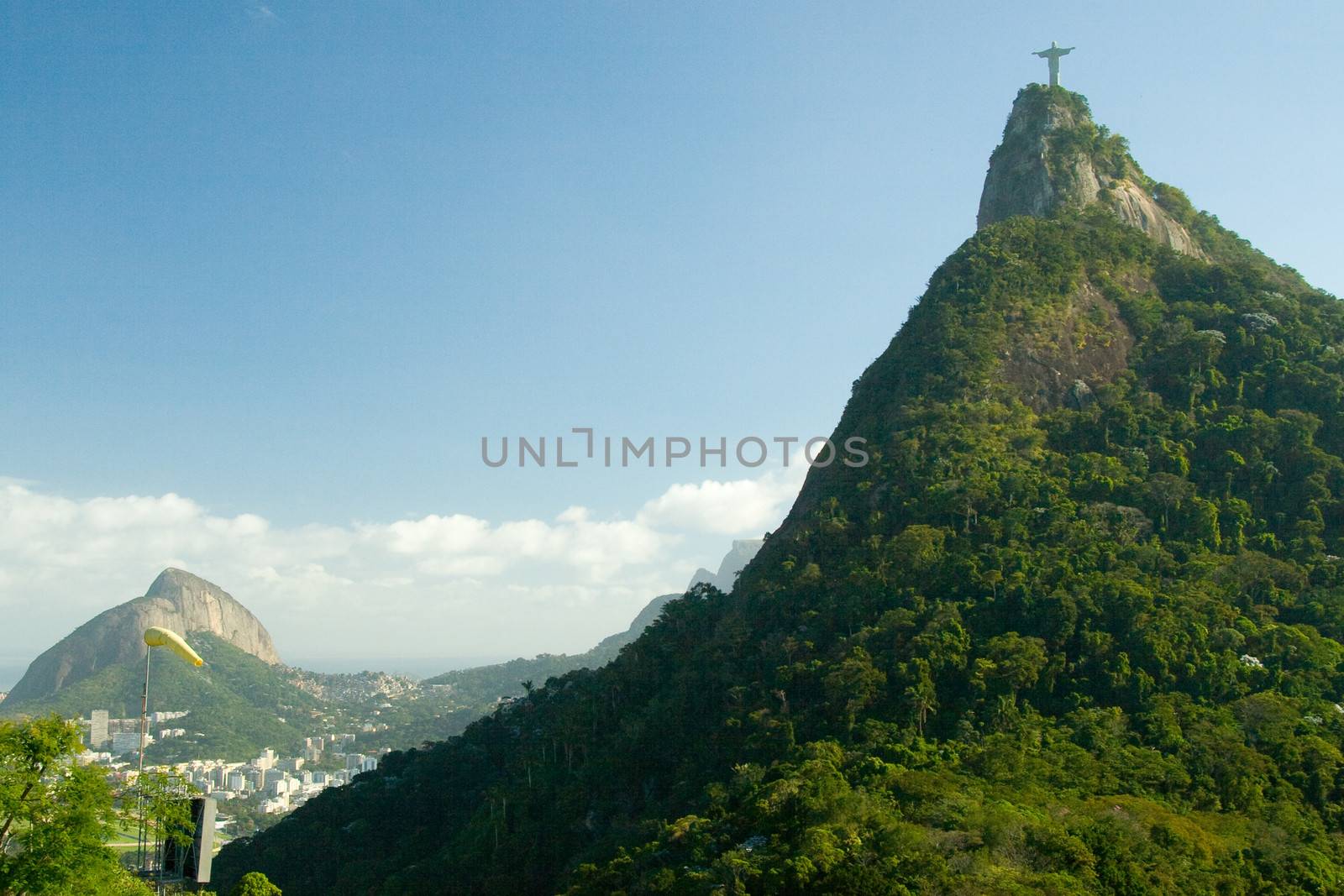 Christ The Redeemer on top of the Corcovado Mountain, Rio De Janeiro, Brazil