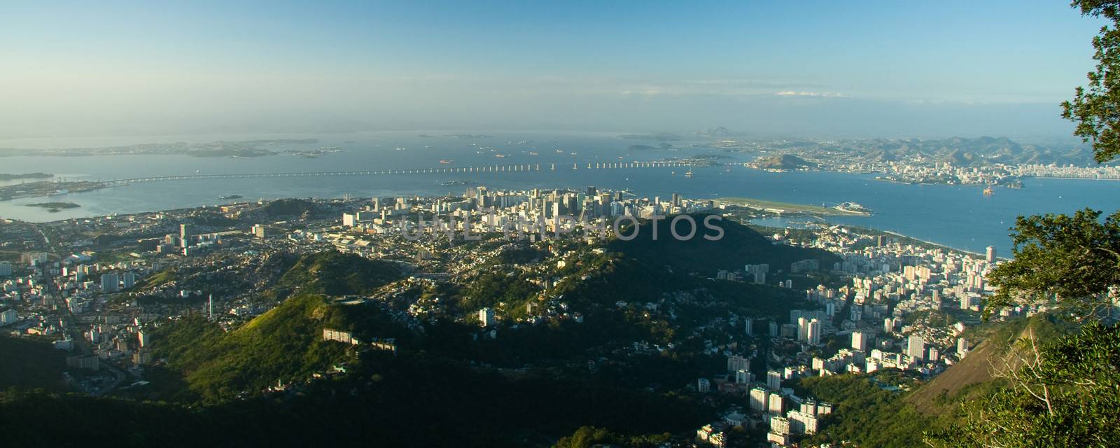 High angle view of a city, Rio De Janeiro, Brazil