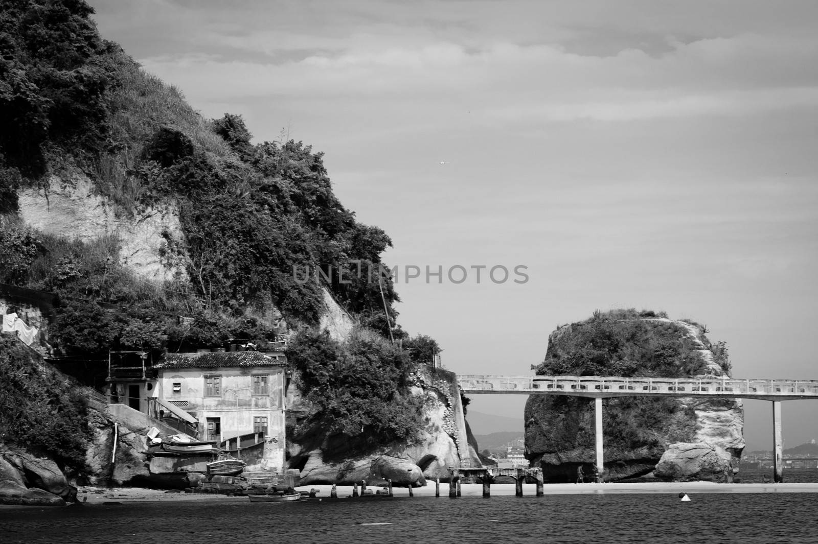 Island of Boa Viagem in the city of Niteroi, state of Rio de Janeiro, Brazil