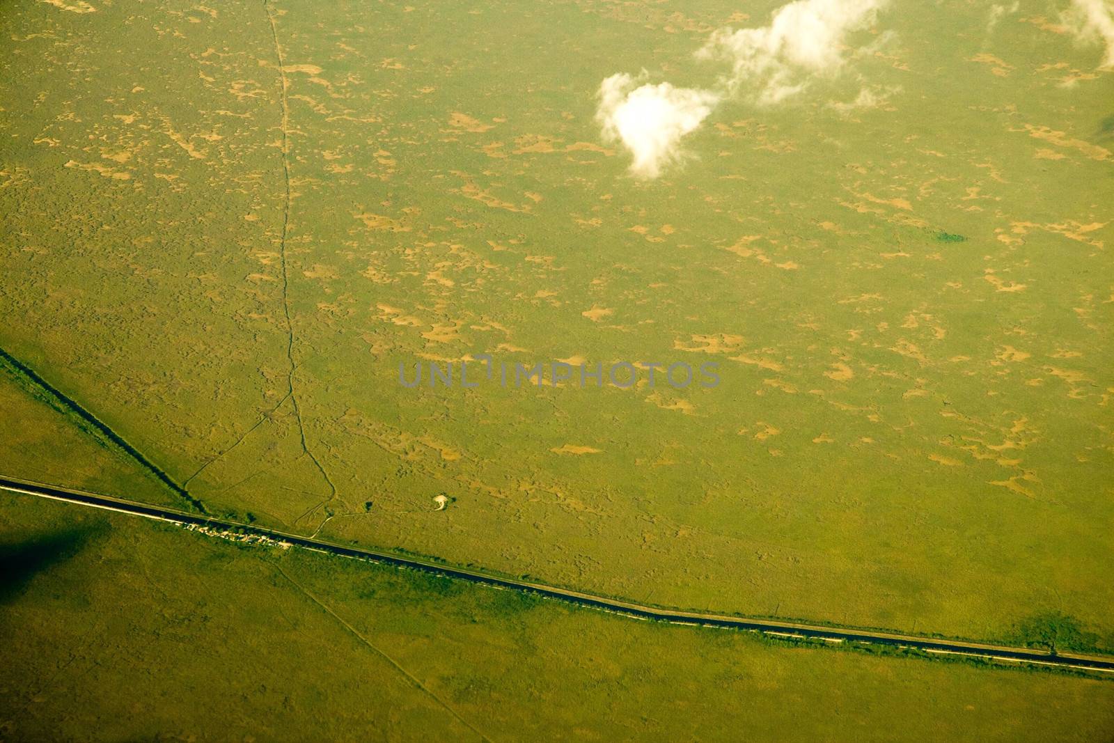 Aerial view of a landscape