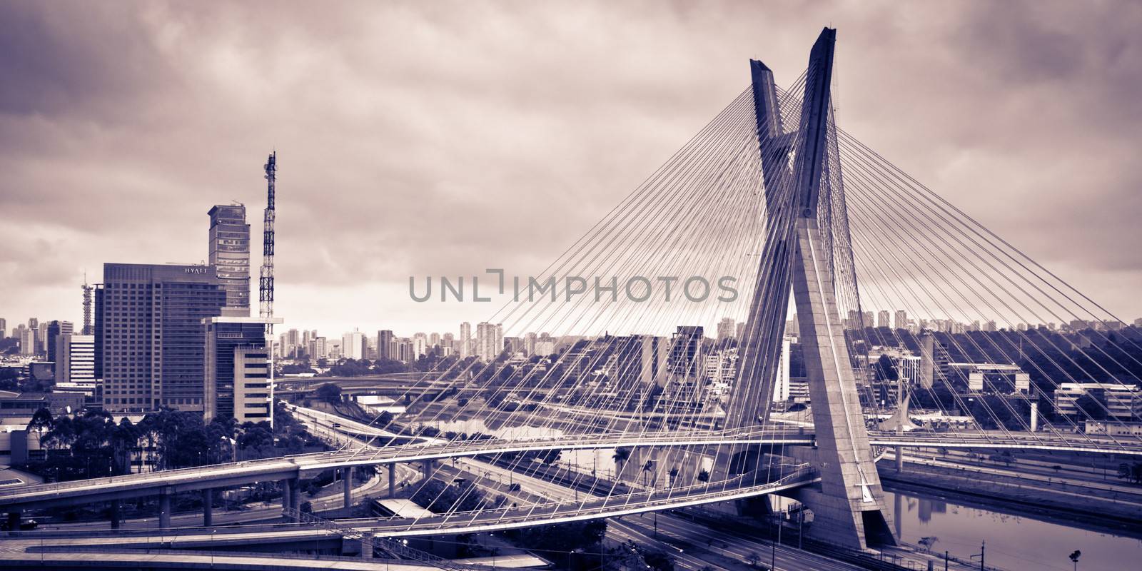 Octavio Frias De Oliveira Bridge, Brazil by CelsoDiniz