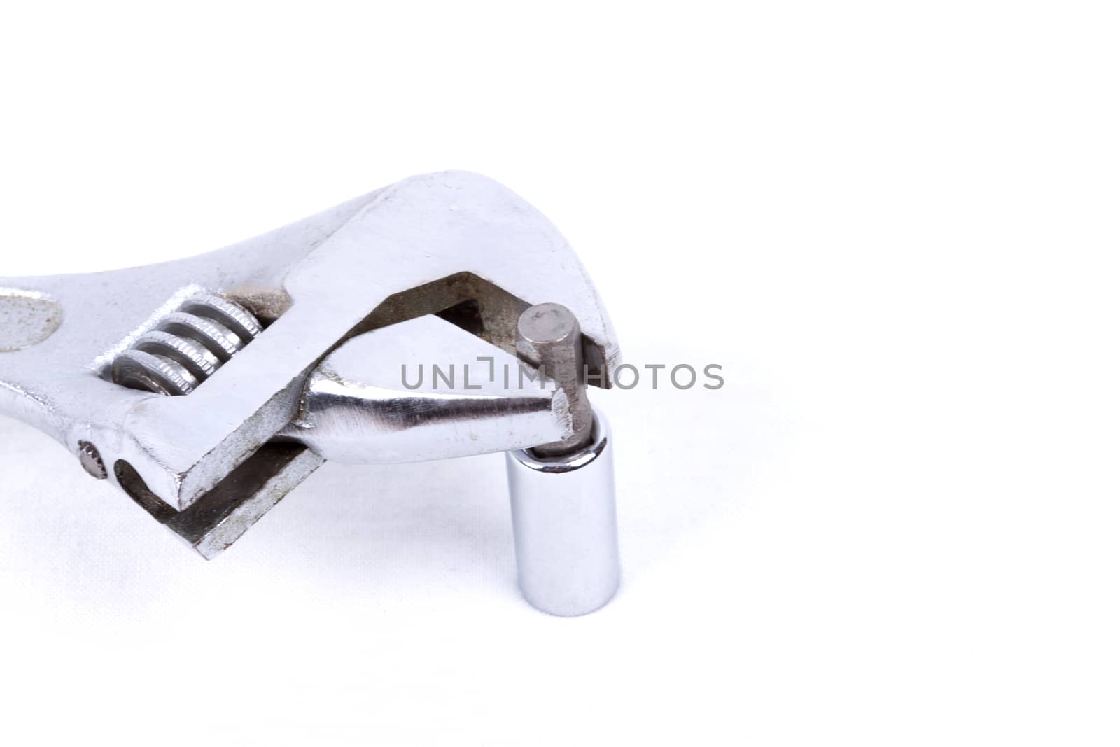 wrench isolated on a white background