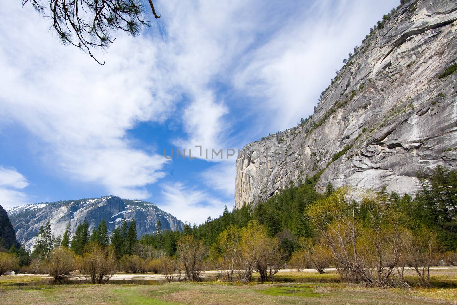 Rocky mountains, Yosemite Valley, Yosemite National Park, California, USA