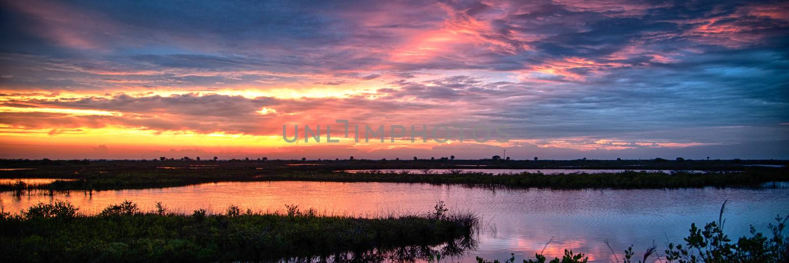 Sunset at Merritt Island, Brevard County, Florida, USA