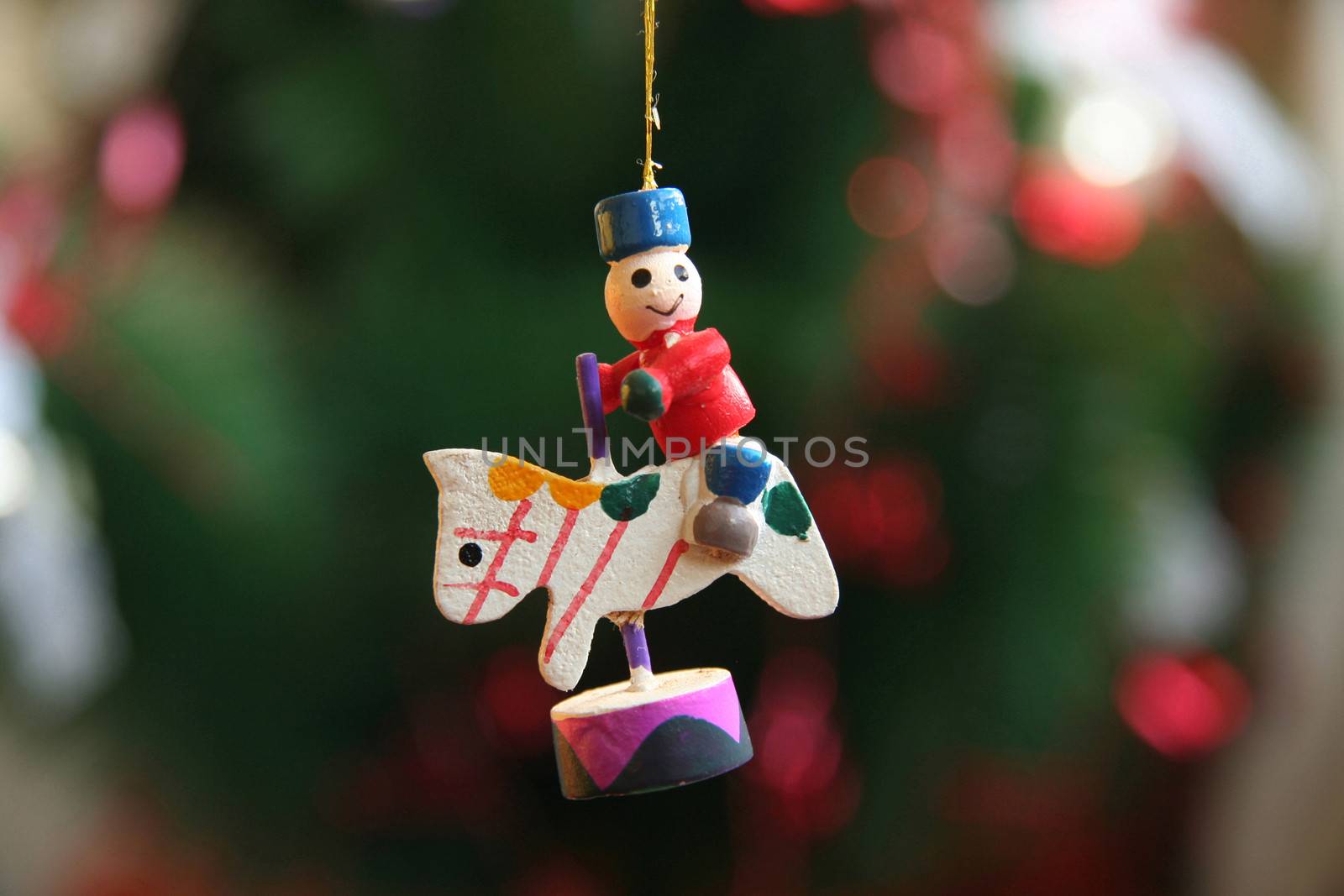 Wooden Christmas Carousel Ornament by CelsoDiniz