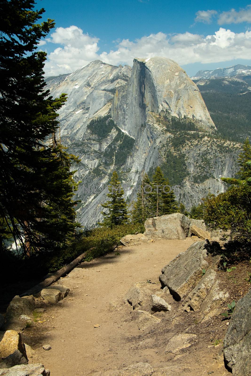 Scenic view of Sentinel Dome in Yosemite National Park, California, U.S.A.