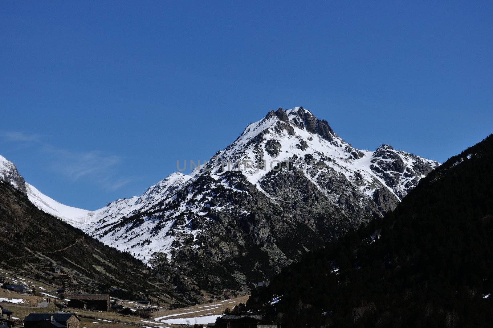 dincles peak valley in Andorra la Vella