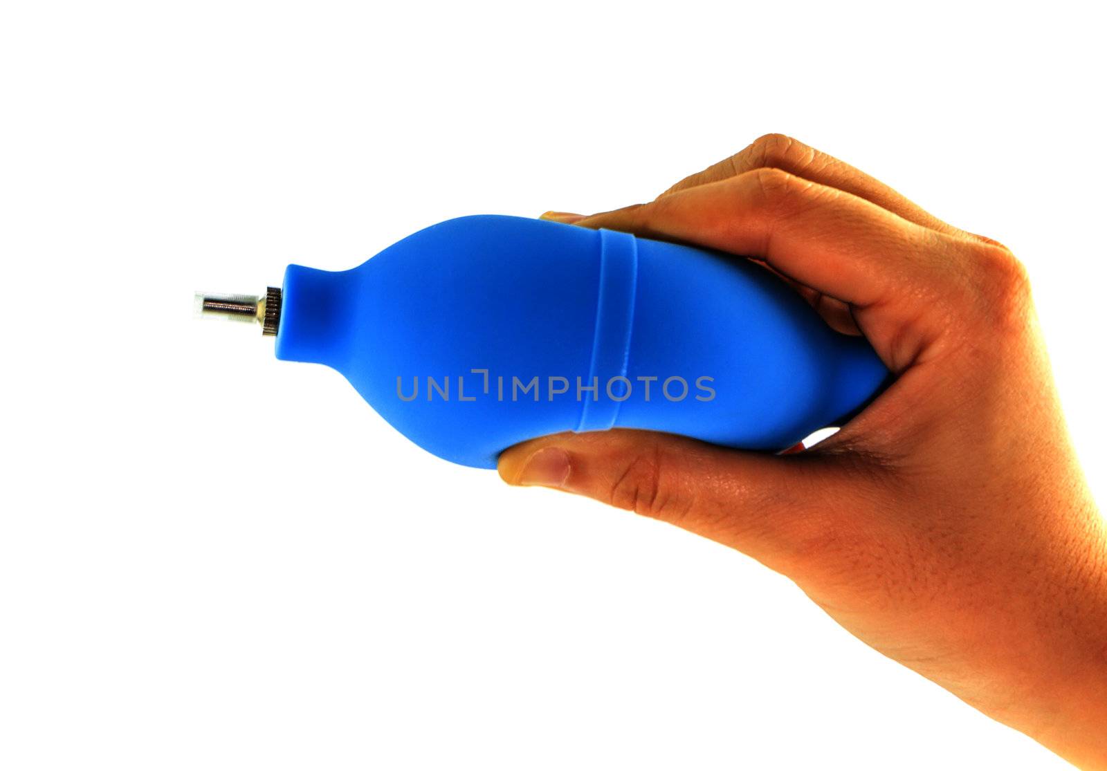 hand Squeeze air blower for cleaning camera