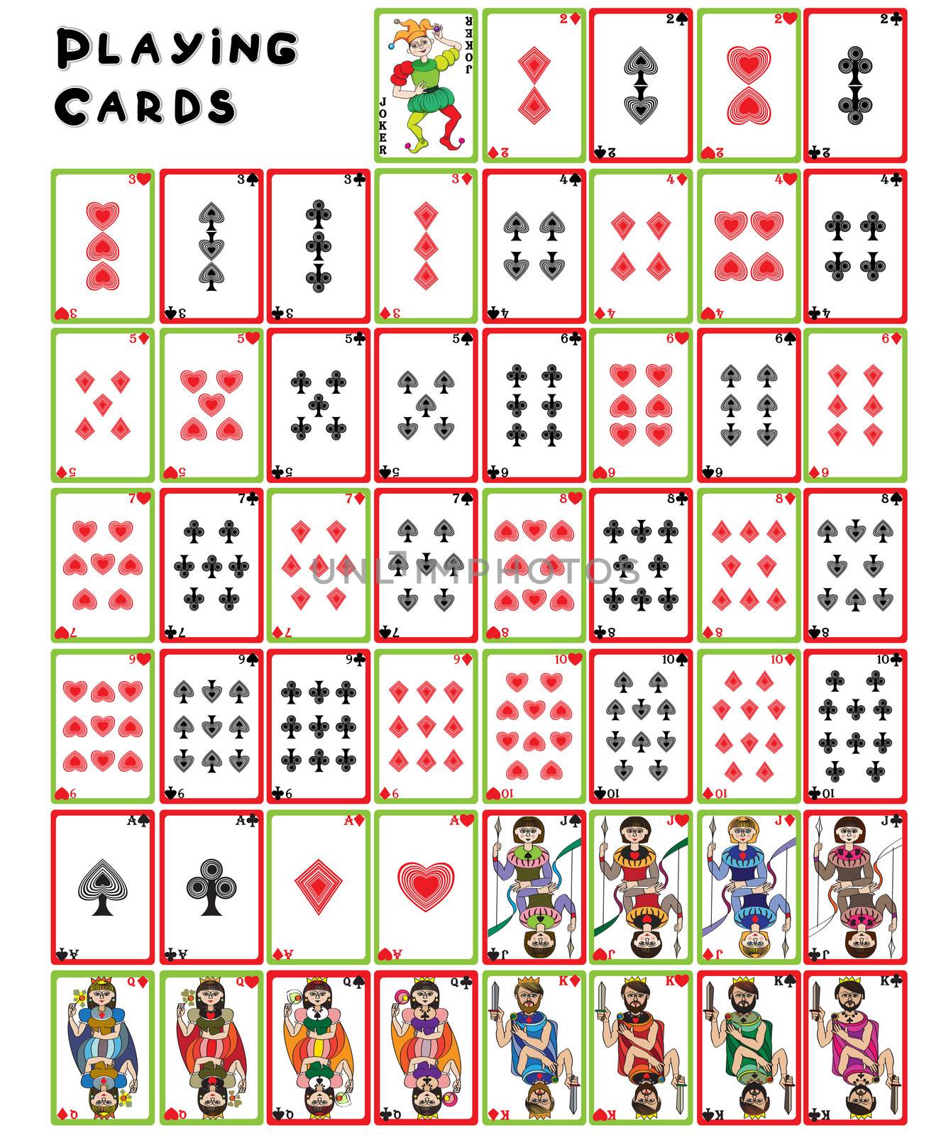 playing cards pack by catacos