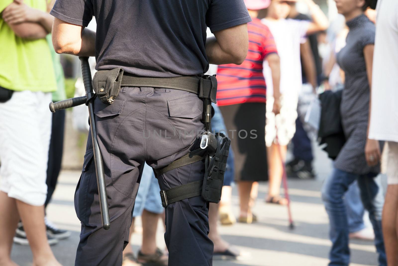 Policeman by wellphoto